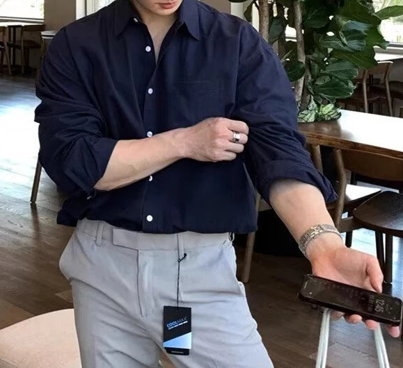 Men's Loose and Breathable Shirt UPF50+sun Protection