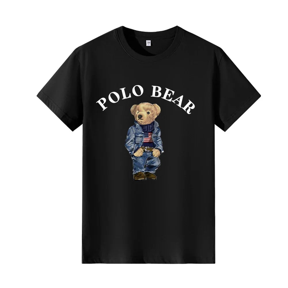 Men's and Women's T-shirts Printed Retro