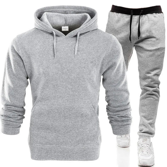 F Sweatshirt 2 pc set Pullover Men's Fashion Winter Hoodie Sportswear