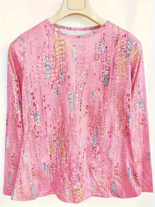 women's plus size Shirts Dresses elegant style, showcasing noble taste