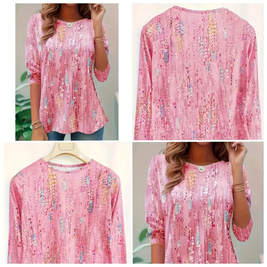 women's plus size Shirts Dresses elegant style, showcasing noble taste