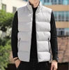 2025 New Arrival Men Vest Jacket - Stand Collar Padded Waistcoat with Windproof Design (Winter Autumn Sleeveless Jacket)