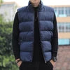 2025 New Arrival Men Vest Jacket - Stand Collar Padded Waistcoat with Windproof Design (Winter Autumn Sleeveless Jacket)