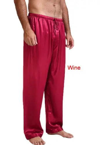 Men's Classic Pajamas Sleepwear Pyjamas Pants Sleep Bottoms Night Wears Sleepwear