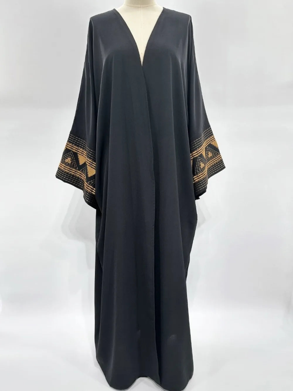 Abayas Eid  for Women Dubai Dresses Embroidery Ramadan Islam  Arab Long Robe 2025