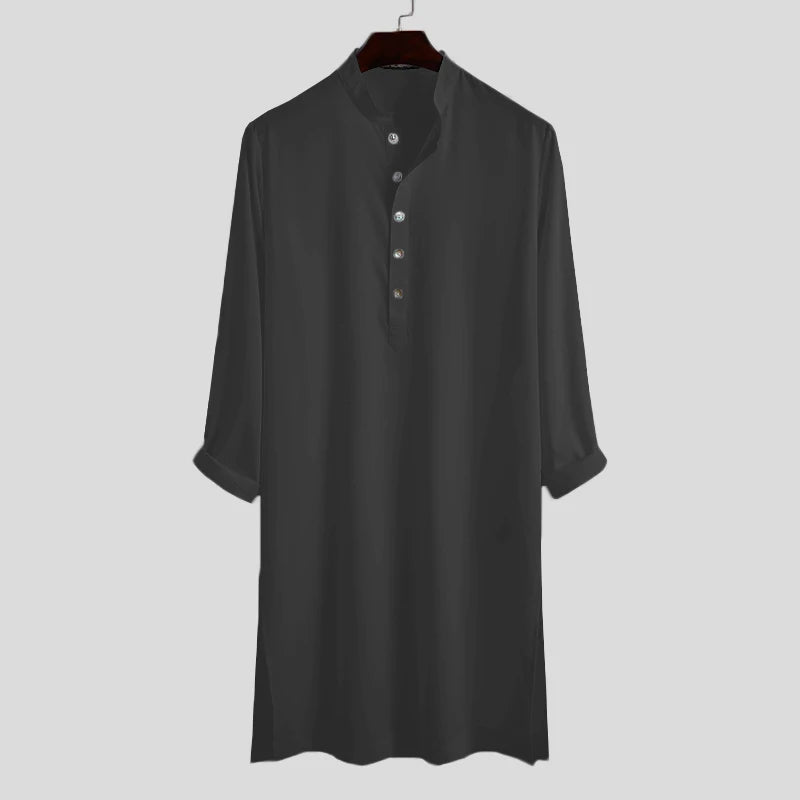 INCERUN Men  Shalwar Kameez 2 Piece Clothing