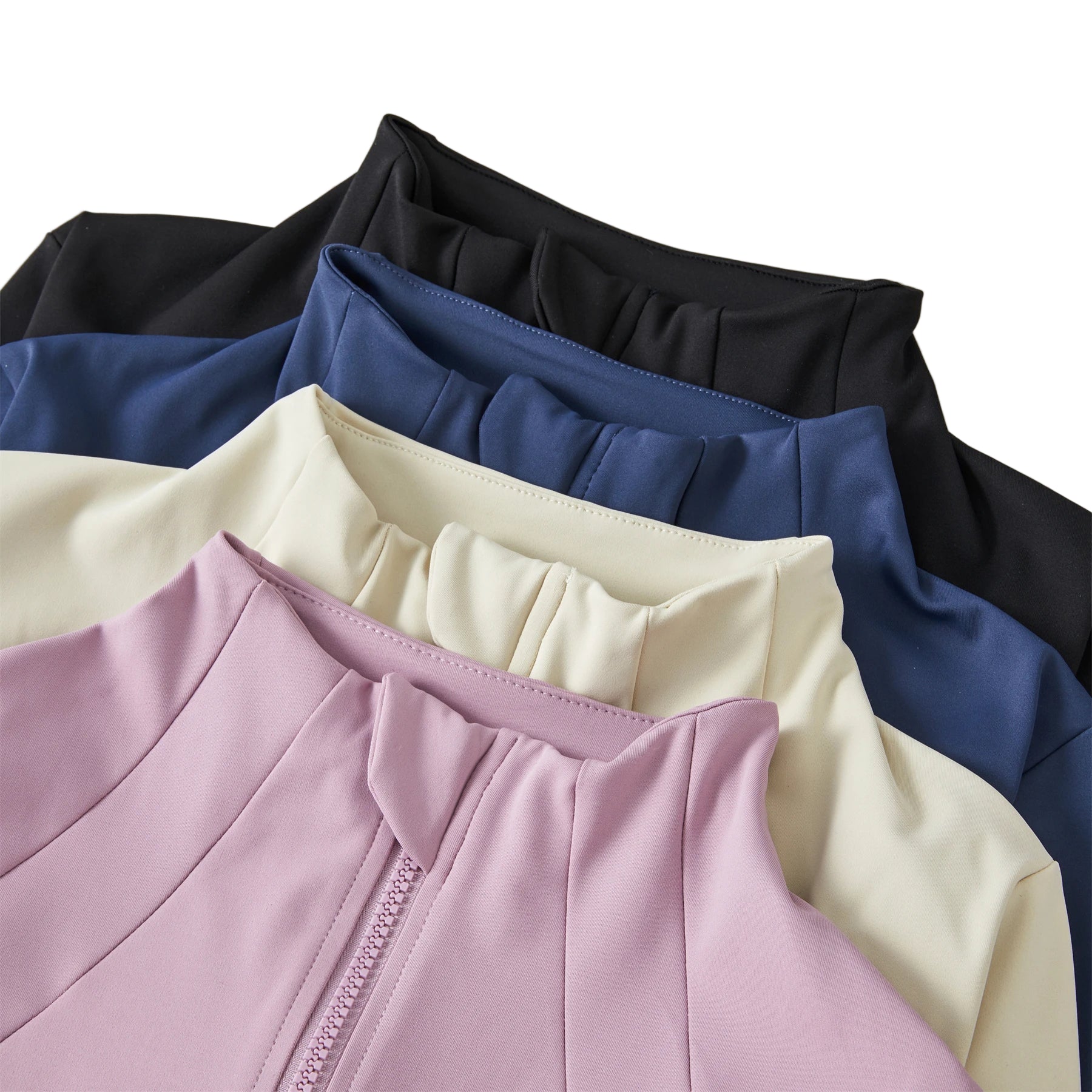 Shop Sleek zippers Yoga Slim Jackets Woman