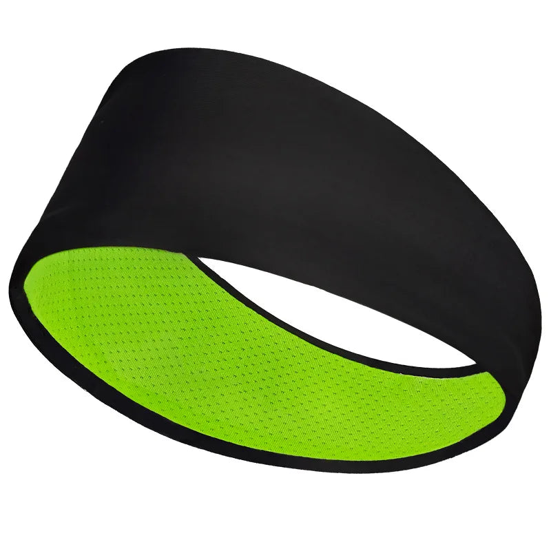 Sports Sweatband for Men Breathable Mesh Design Elastic Hairbands Yoga Headbands  or Running Workout