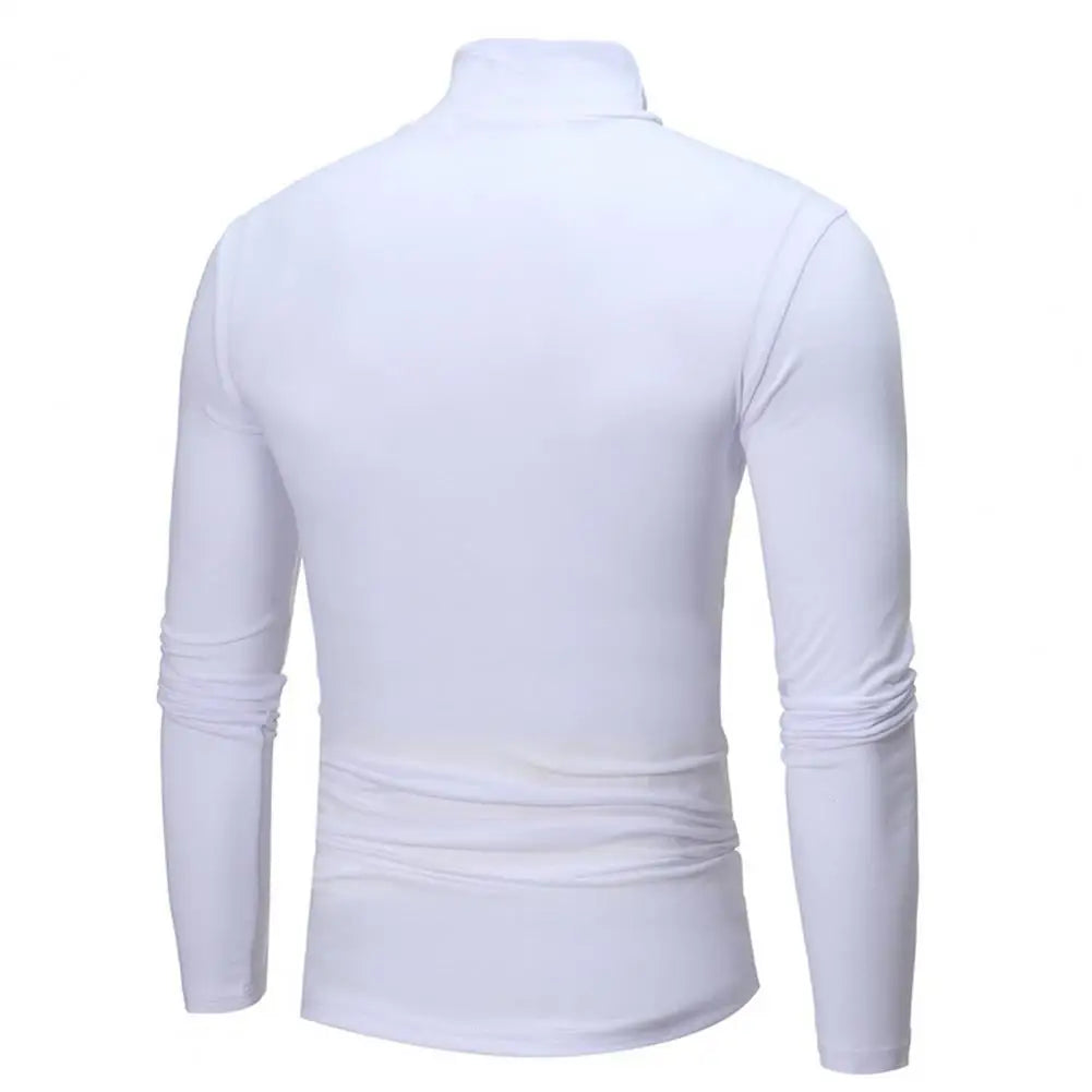 Men's Turtleneck T Shirts Slim Fit