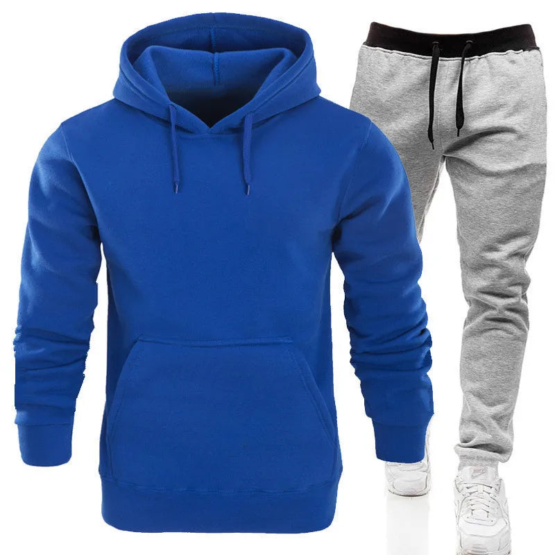 F Sweatshirt 2 pc set Pullover  Men's Fashion Winter Hoodie Sportswear