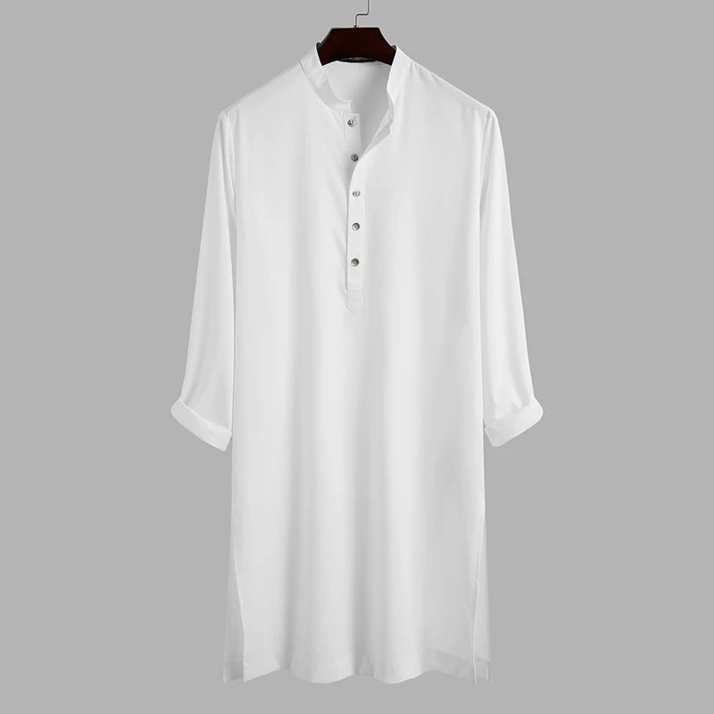 INCERUN Men  Shalwar Kameez 2 Piece Clothing