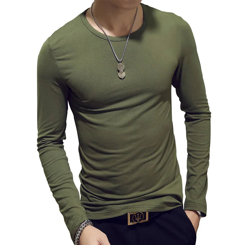 2025 New Tennis T Shirts Men Long Sleeve T-Shirt Sportswear Fitness T Shirts For Men Slim Fit T Shirts