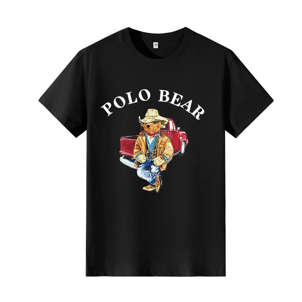 Men's and Women's T-shirts Printed Retro