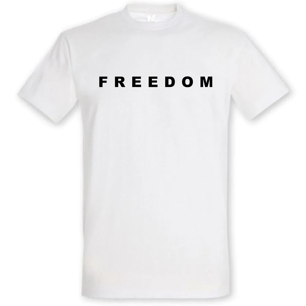 Freedom Charlie Kirk T-shirt Cotton Loose Casual Female/Male Tshirts