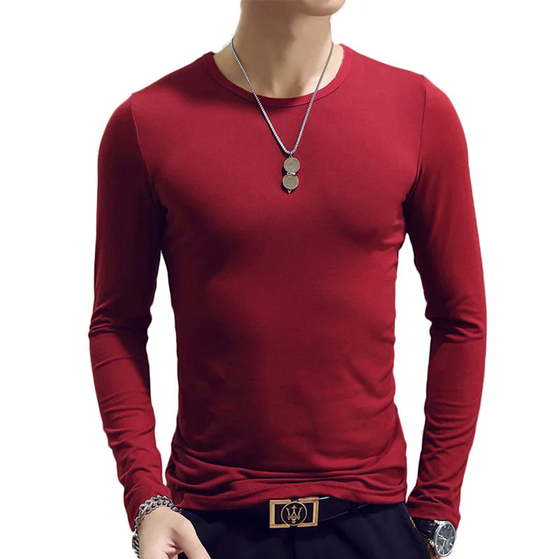 2025 New Tennis T Shirts Men Long Sleeve T-Shirt Sportswear Fitness T Shirts For Men Slim Fit T Shirts