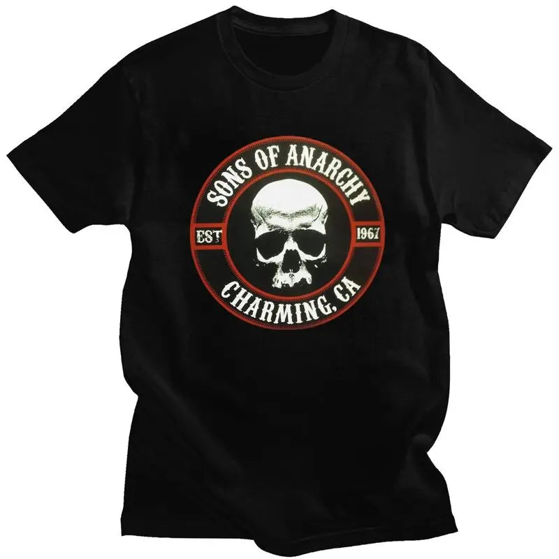 Men's T shirts Classic Sons Of Anarchy