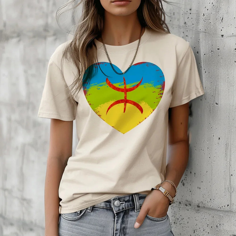 Women anime graphic T shirt female  clothing