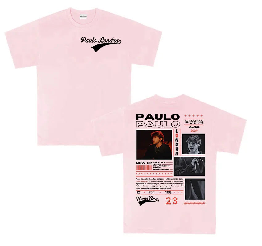 Men's Rapper Paulo Londra Homerun T-shirts