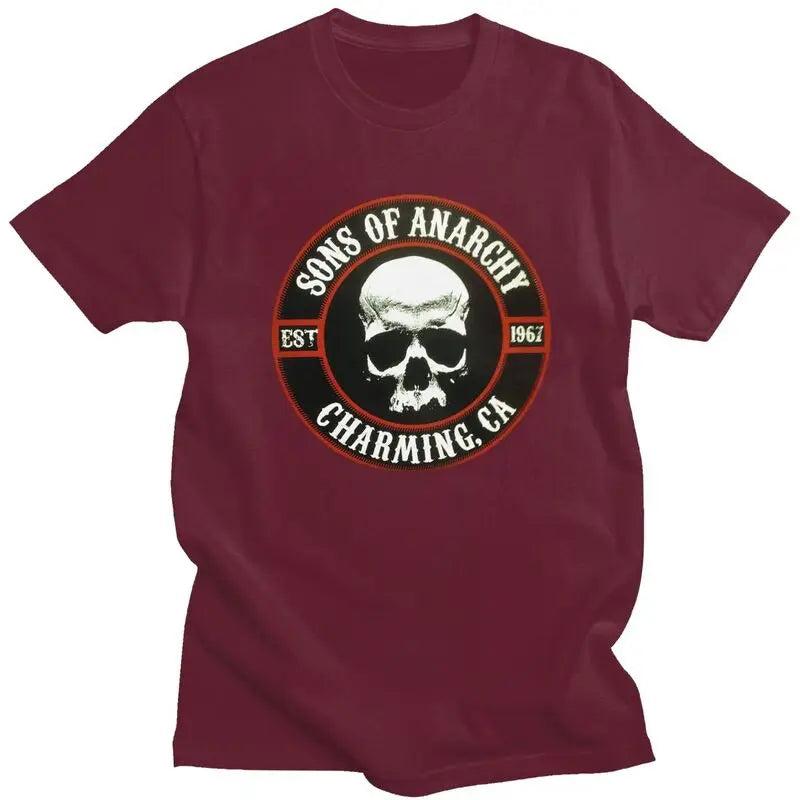 Men's T shirts Classic Sons Of Anarchy