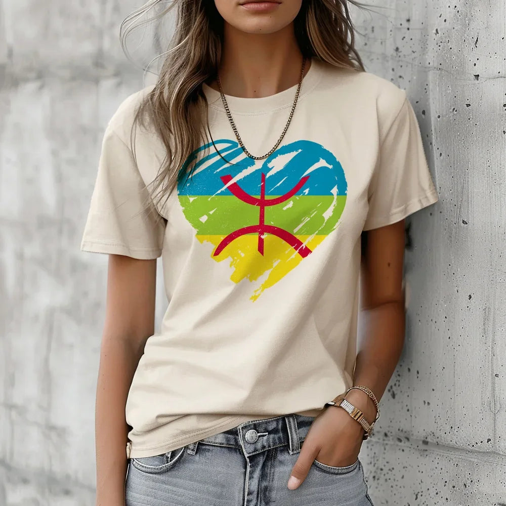 Women anime graphic T shirt female  clothing