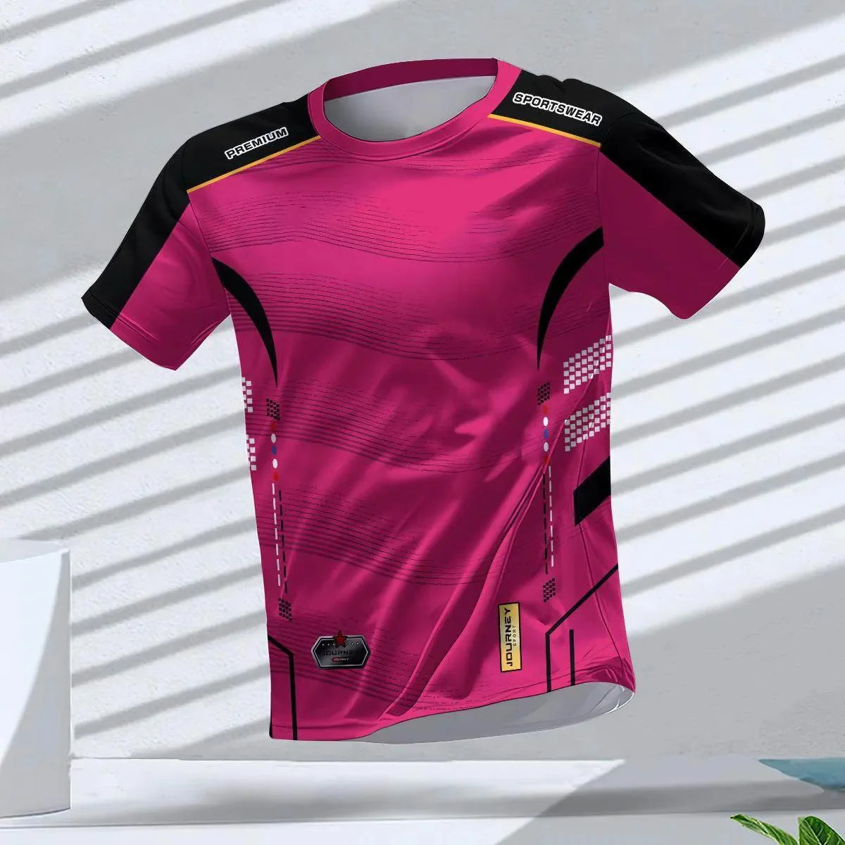 Men's T-shirts Sport Running T-shirt Men Quick-drying Breathable Short Sleeve Round Neck Gym top Outdoor Workout Men Clothing