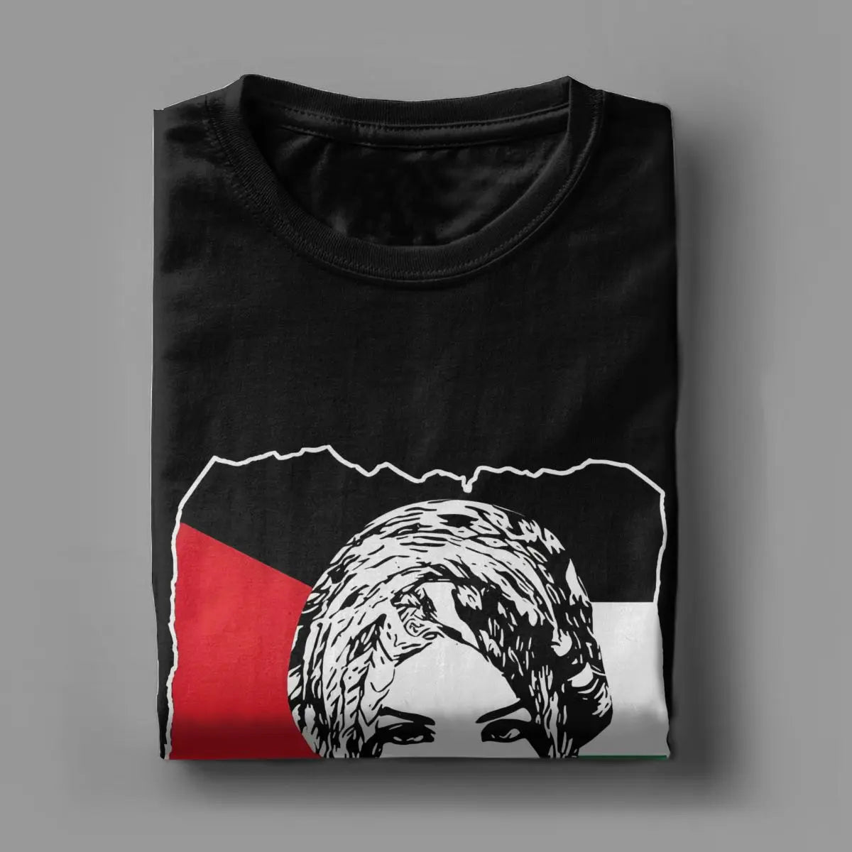 Men Women Shemagh Palestine T Shirts Arabic Hatta Kufiya Keffiyeh Cotton Tops  Short Sleeve O Neck Tees Party T-Shirts