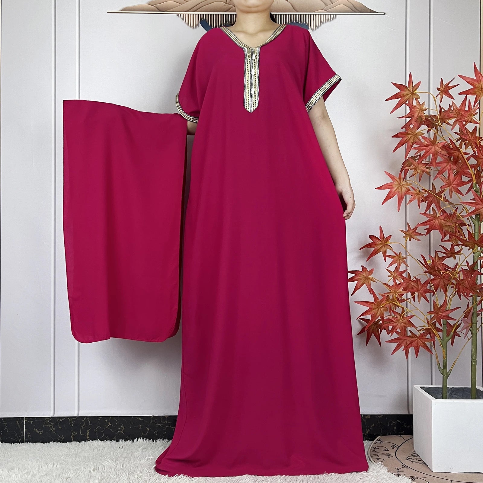 New Summer  Abaya Dresses for Women Traditional Clothing Attire  Loose Robe
