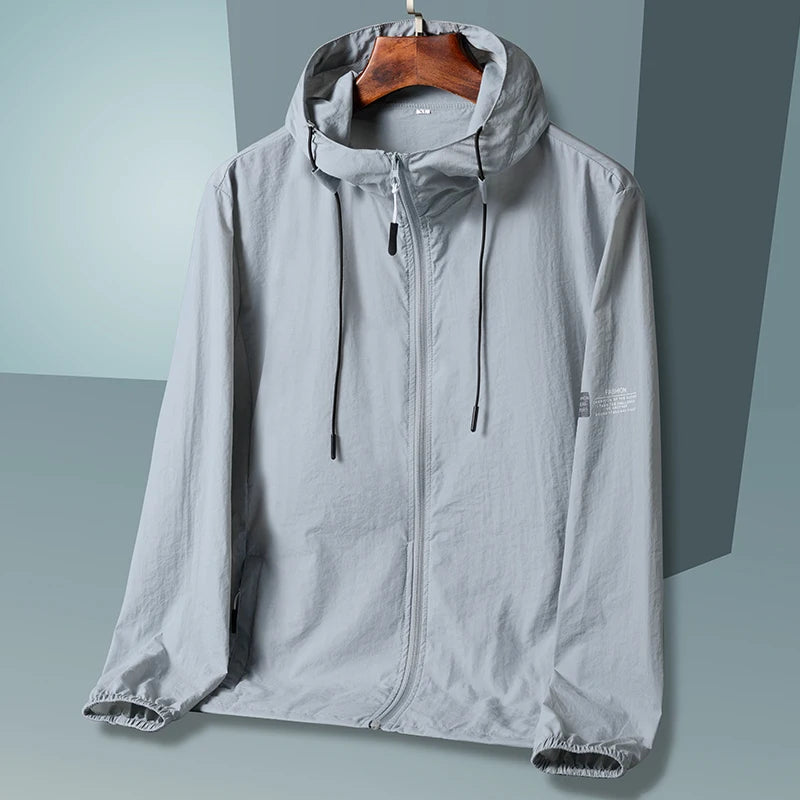 Hooded Jacket Men/ Women Quick Dry Windbreaker
