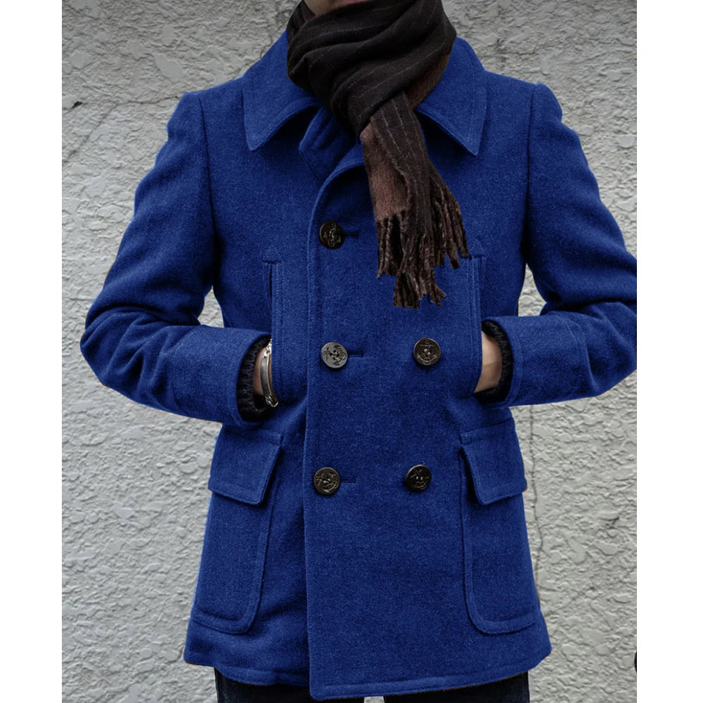 Korean Reviews Clothes New Autumn and Winter  Mens' Woolen Autumn Jackets Casual Simple Men's Jackets Outerwear and Coats