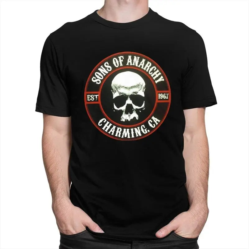 Men's T shirts Classic Sons Of Anarchy