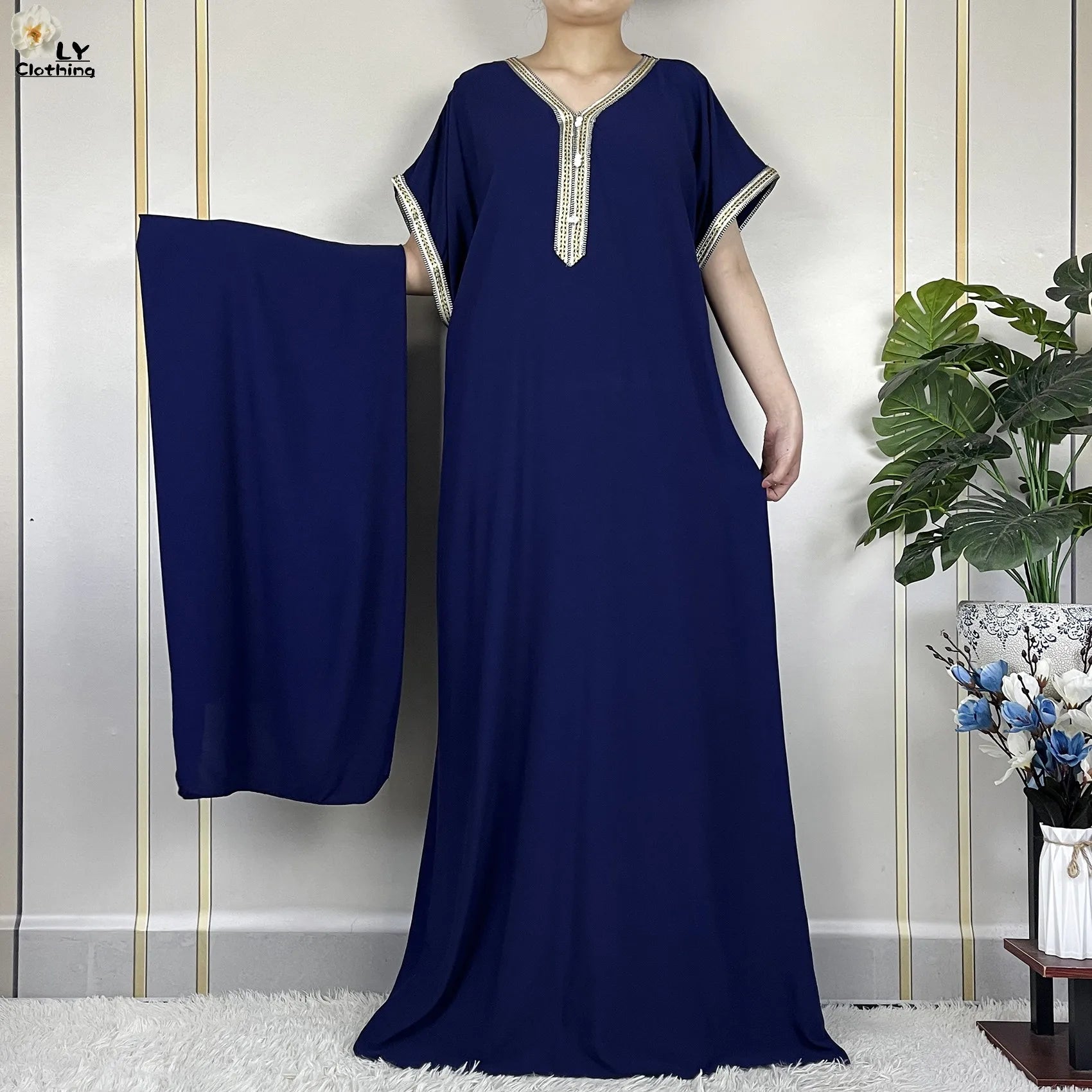 New Summer  Abaya Dresses for Women Traditional Clothing Attire  Loose Robe