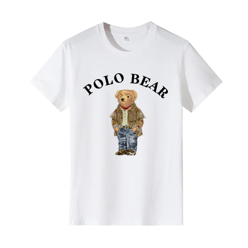 Men's and Women's T-shirts Printed Retro