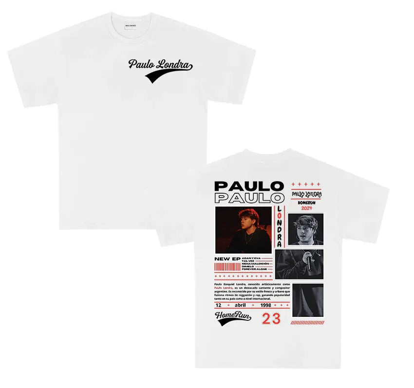Men's Rapper Paulo Londra Homerun T-shirts