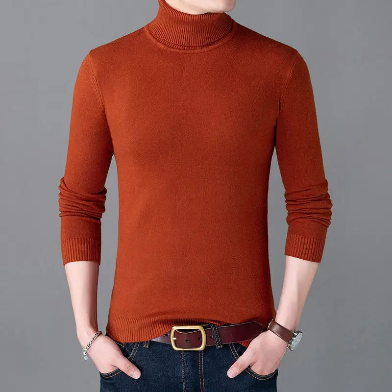 Men's Clothing Autumn Winter Long Sleeve New Tops Shirts  Fashion Turn-down Collar Simple Comfortable Versatile Selling Solid