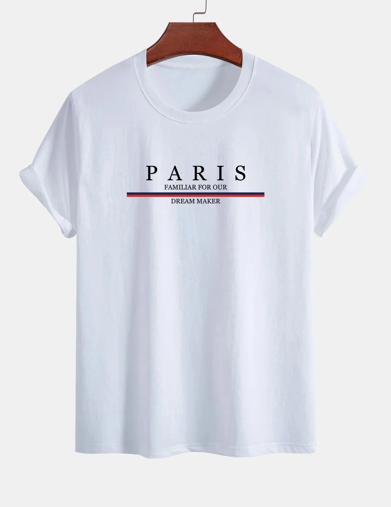 Men's Paris print SWEATS Hoodies  Loose Fit Print Casual Round Neck Top Men's autumn and winter warm round neck hoodie