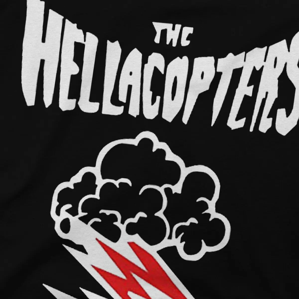Rock Band T Shirts for Men Casual  Hella copters