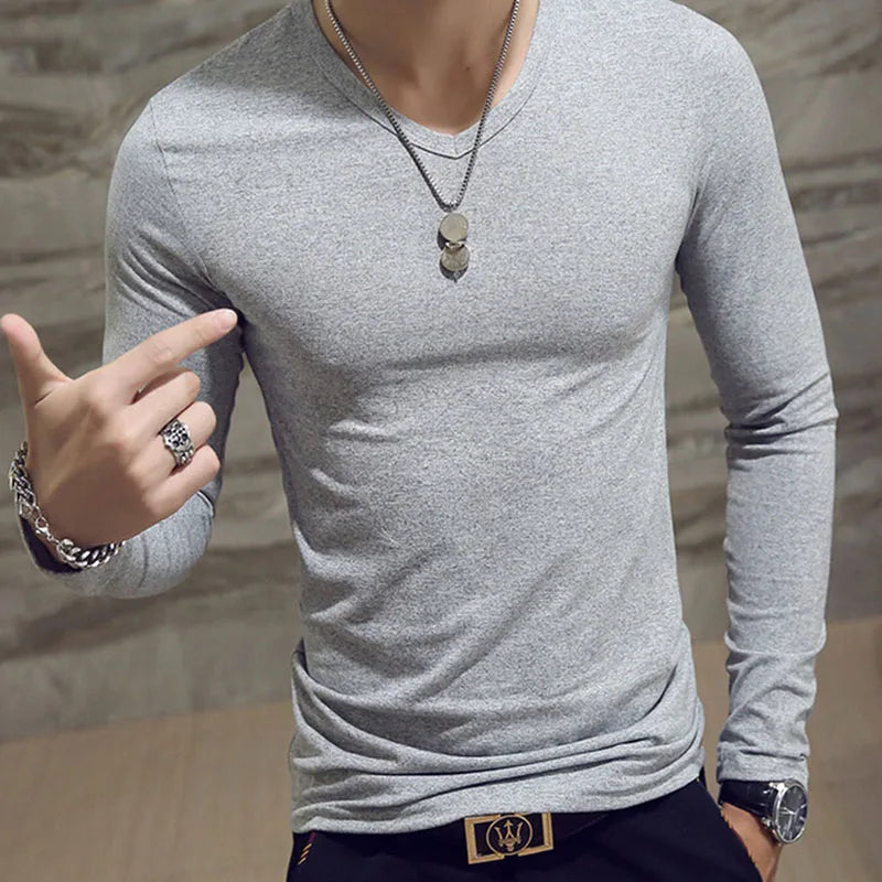 2025 New Tennis T Shirts Men Long Sleeve T-Shirt Sportswear Fitness T Shirts For Men Slim Fit T Shirts