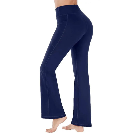 2025 New WOMEN'S Outer Wear Fashion Pants Are Thin and Stretch Popular Yoga Wide-leg Pants Leggings Yoga Pants Fashion