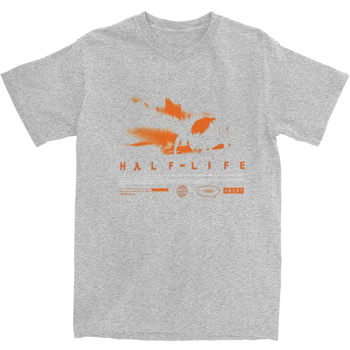Men T Shirt Videogames HALFS LIFES V3