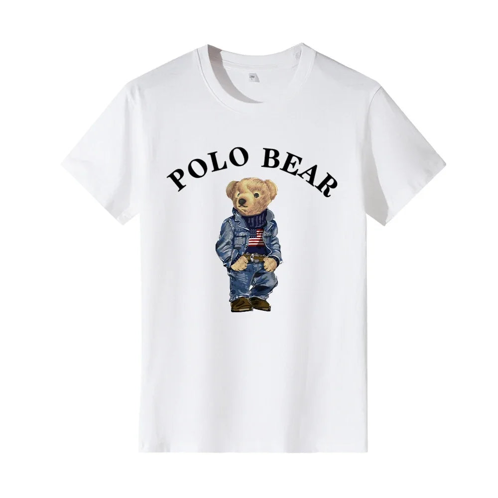 Men's and Women's T-shirts Printed Retro