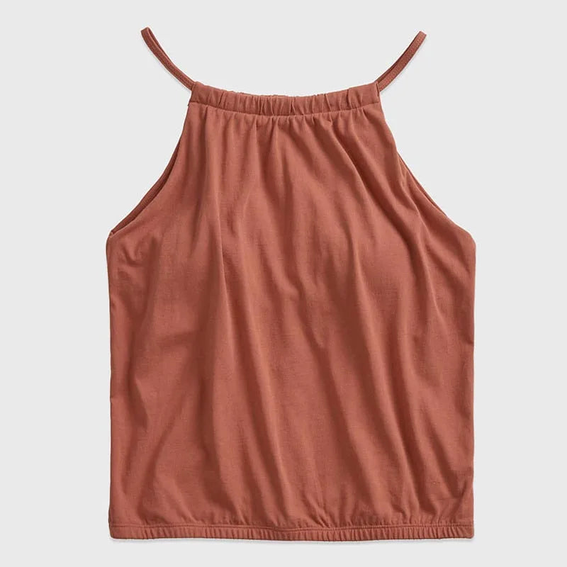 Women Yoga vest Summer Sleeveless Sport Top Casual Solid color T-Shirt Loose Sportswear Ladies Basic Sports Fitness Vest