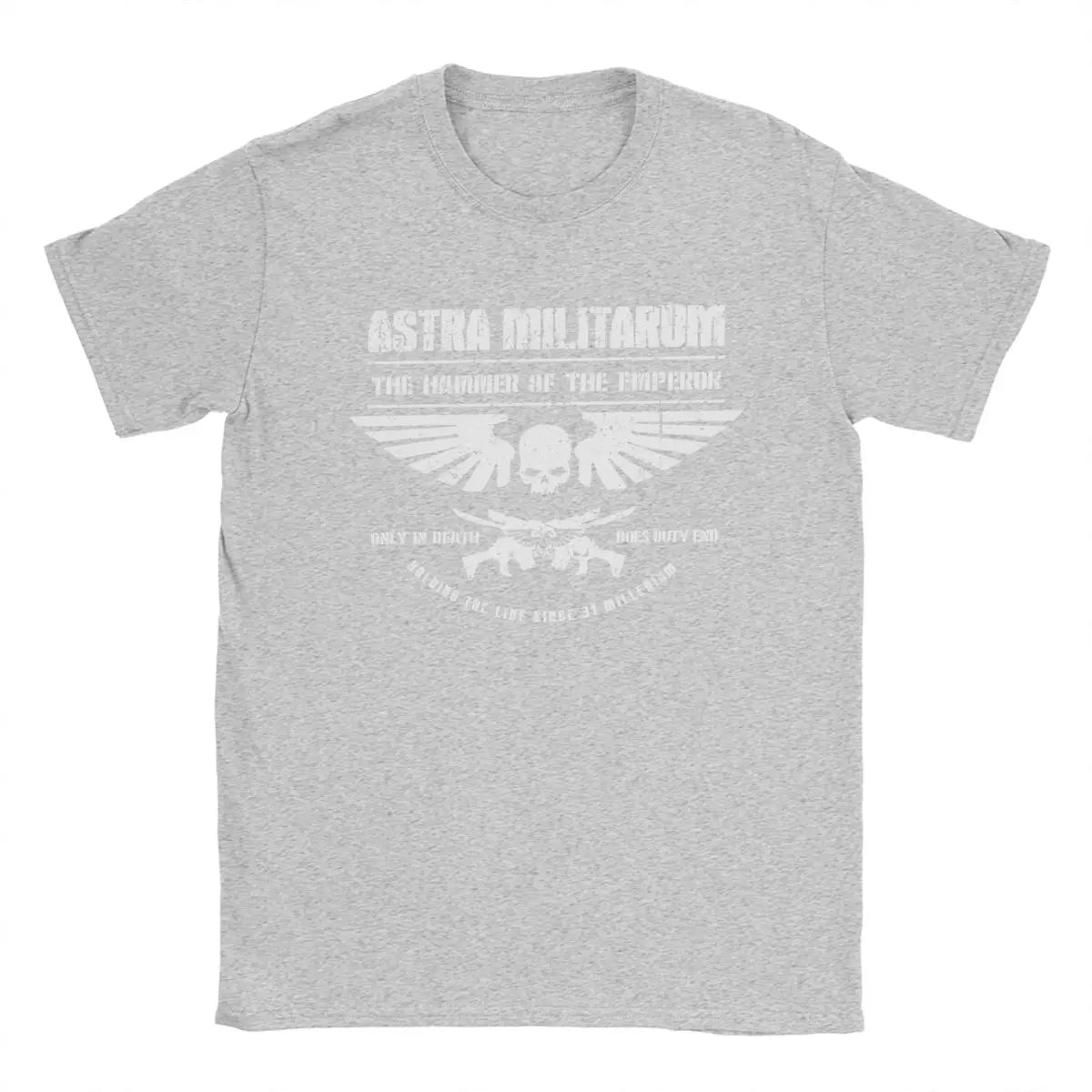 Hammer Of The Emperor T Shirts Men Cotton T- Printed