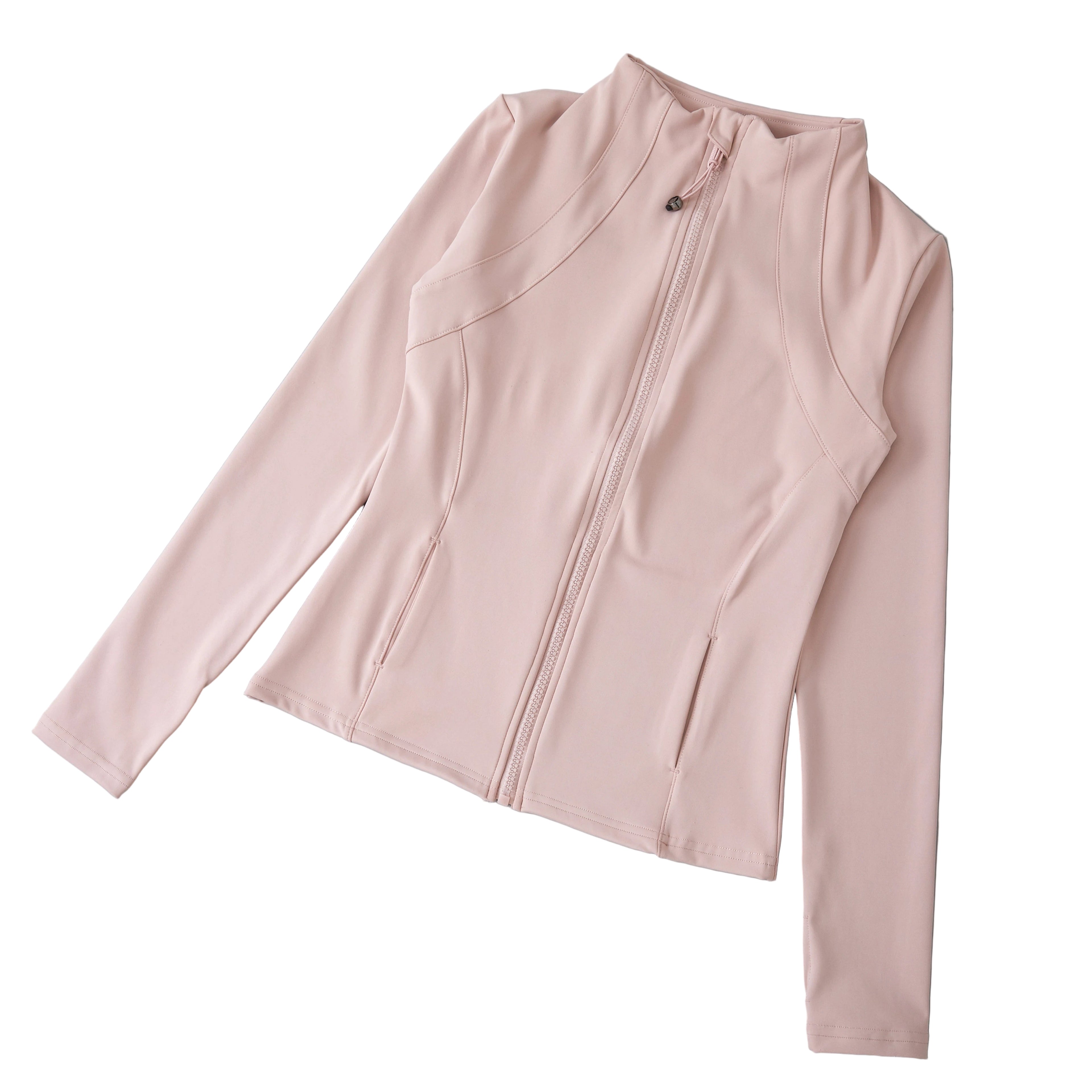 Shop Sleek zippers Yoga Slim Jackets Woman