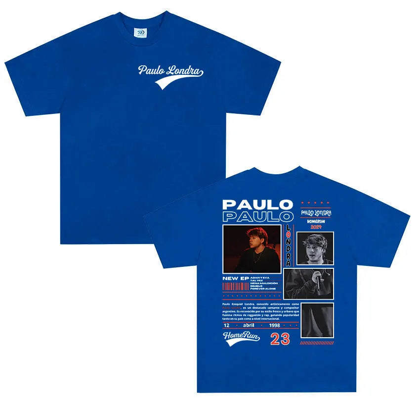 Men's Rapper Paulo Londra Homerun T-shirts