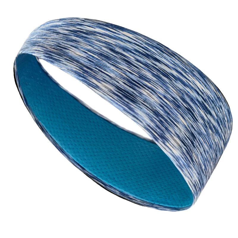 Sports Sweatband for Men Breathable Mesh Design Elastic Hairbands Yoga Headbands  or Running Workout