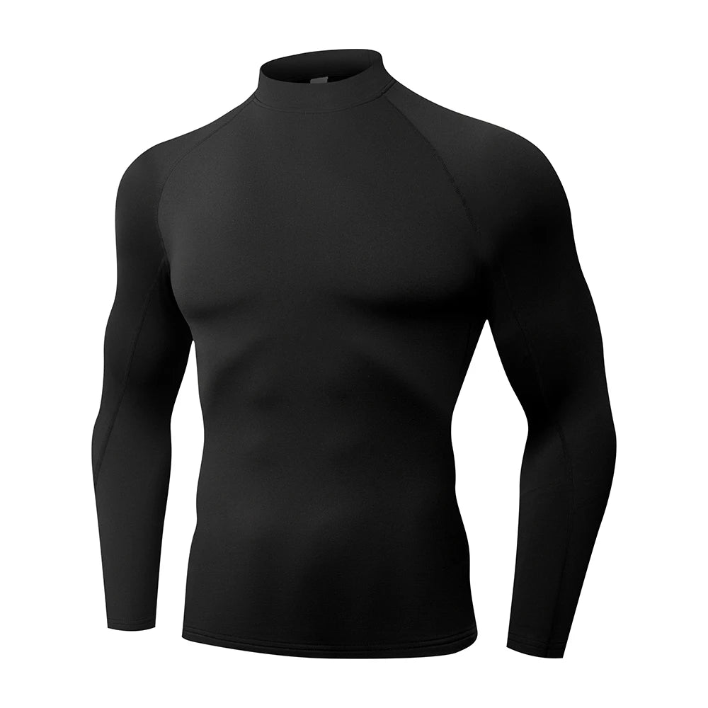 Winter T Shirt For Men  Thermal High Quality Soft Thin fleece keep warm Shirt