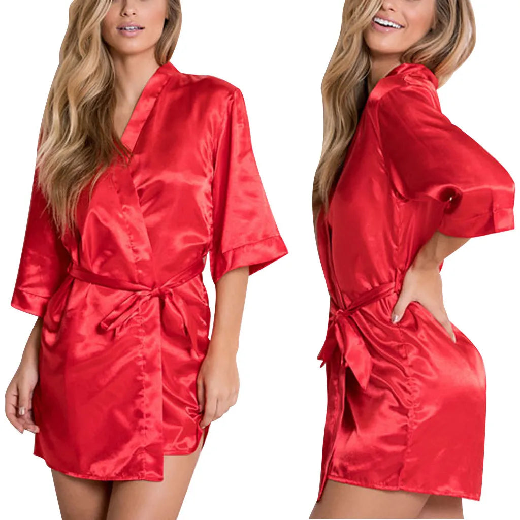 Womens   Sleepwear Lingerie Nightwear  Night Gown Robe, Soft Comfortable Nightwear, Add Female Charm
