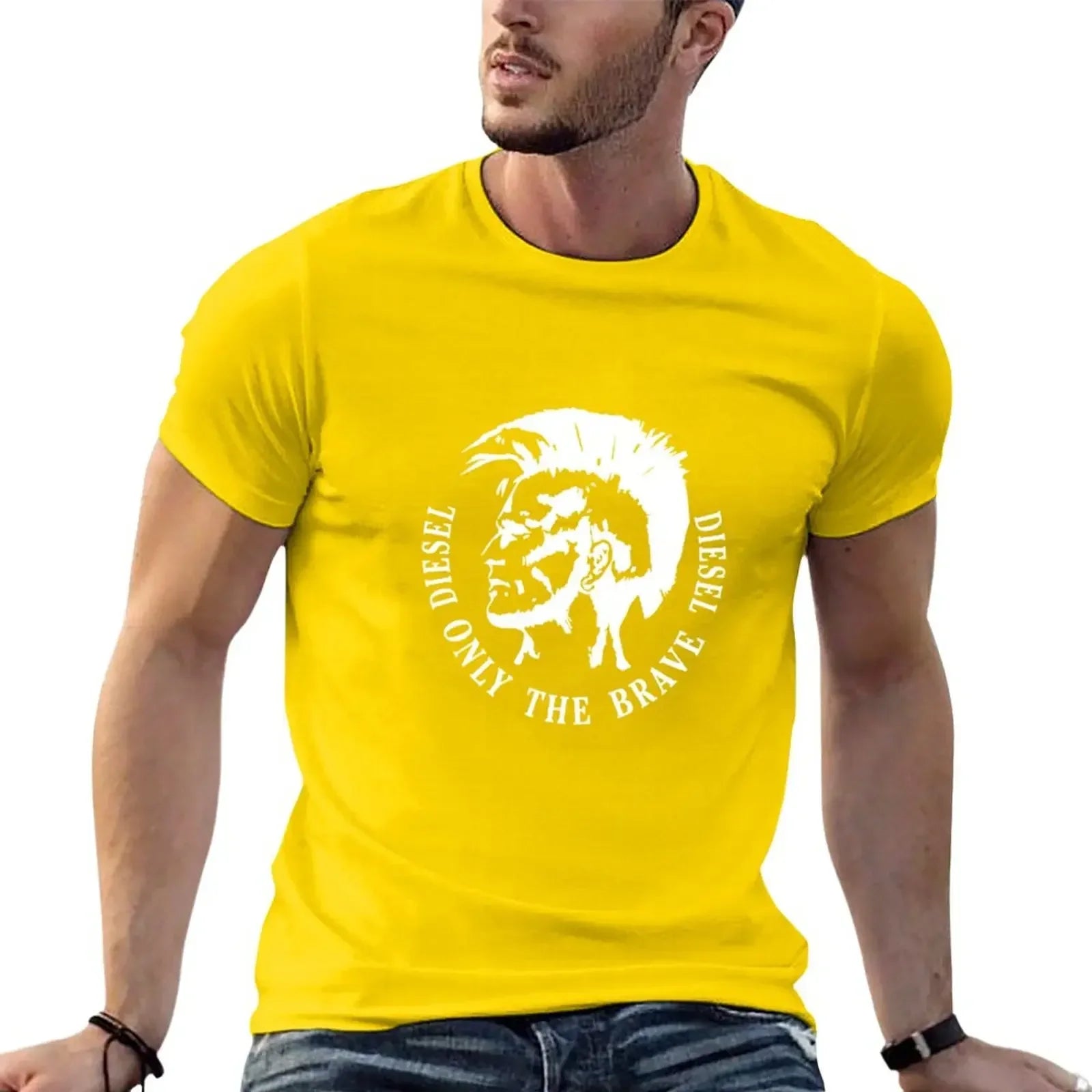 T-Shirt for men graphic New Outfits only the brave Estilo graphic printed