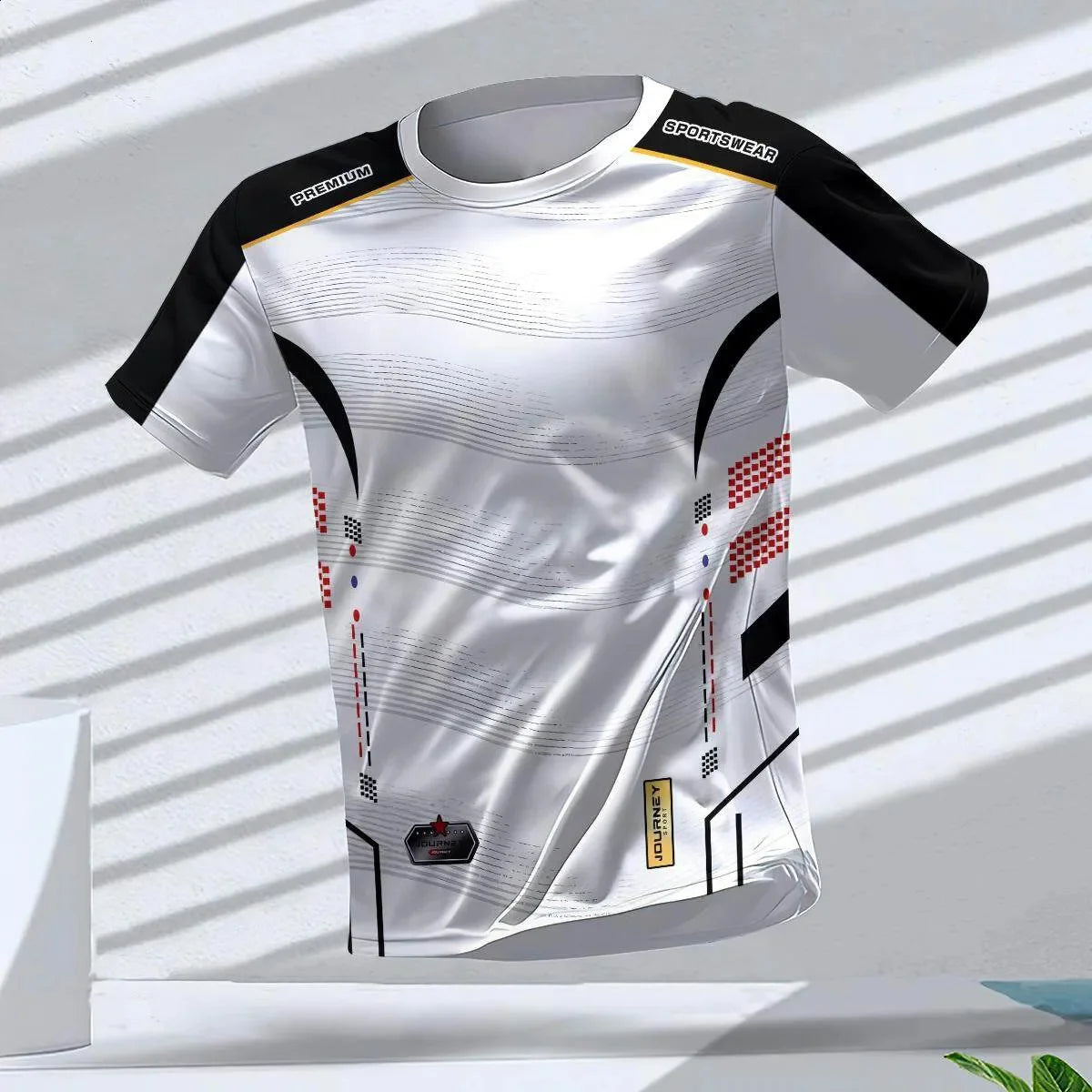 Men's T-shirts Sport Running T-shirt Men Quick-drying Breathable Short Sleeve Round Neck Gym top Outdoor Workout Men Clothing