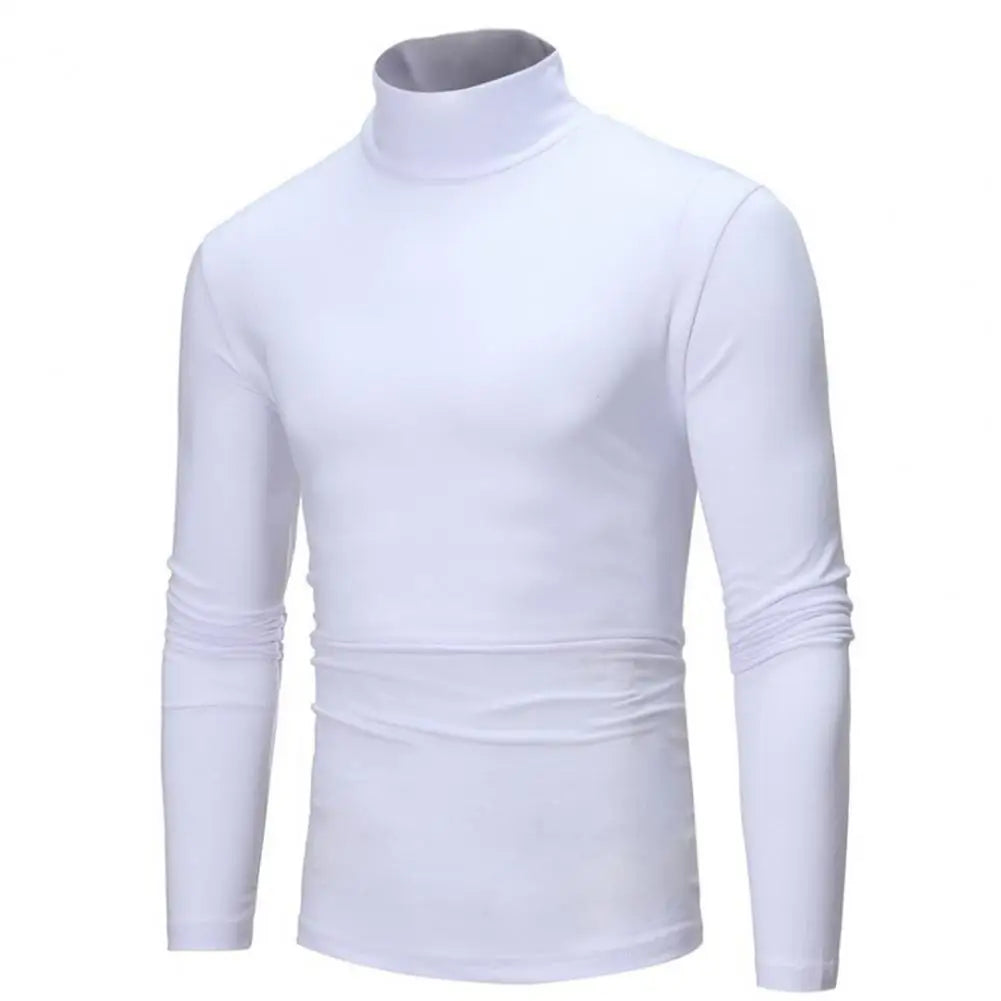 Men's Turtleneck T Shirts Slim Fit